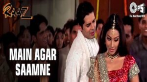 Main Agar Saamne Lyrics Raaz | Abhijeet, Alka Yagnik