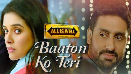 Baaton Ko Teri Lyrics All Is Well | Arijit Singh