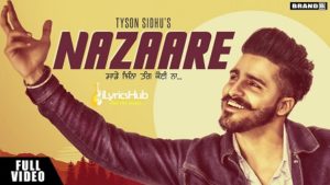 Nazaare Lyrics - Tyson Sidhu