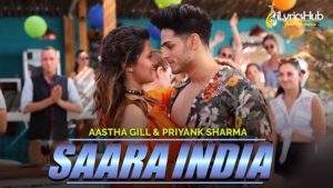 Saara India Lyrics by Aastha Gill