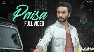 Paisa Lyrics Hardeep Grewal