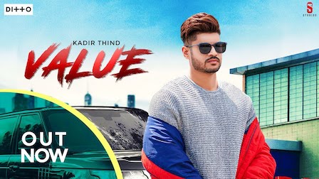 Value Lyrics Kadir Thind