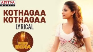 Kotthaga Kotthaga Lyrics Miss India