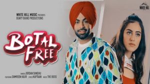 Botal Free Lyrics Jordan Sandhu