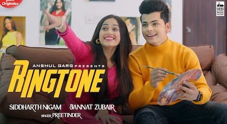 Ringtone Lyrics Preetinder | Jannat Zubair