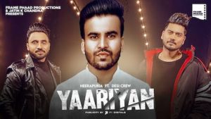 Yaariyan Lyrics Heerapuria