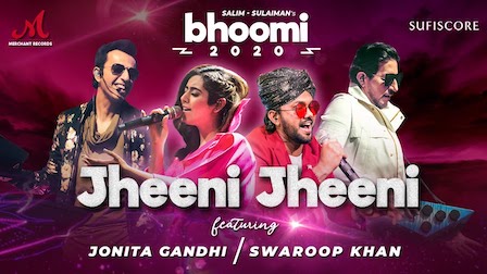 Jheeni Jheeni Lyrics Jonita Gandhi x Swaroop Khan