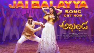 Jai Balayya Lyrics Akhanda | Balakrishna