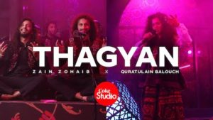 Thagyan Lyrics Zain Zohaib | Quratulain Balouch