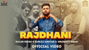 Rajdhani Lyrics Gulab Sidhu