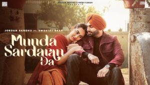 Munda Sardara Da Lyrics Jordan Sandhu