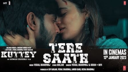 Tere Saath Lyrics Kuttey | Vishal Bhardwaj