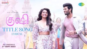 Kushi Lyrics Anurag Kulkarni | Tamil Title Track