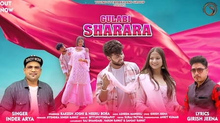 Gulabi Sharara Lyrics Inder Arya