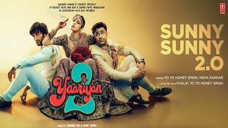 Sunny Sunny 2.0 Lyrics Yaariyan 2 | Yo Yo Honey Singh