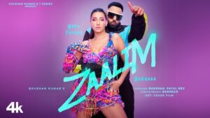 Zaalim Lyrics Badshah x Payal Dev