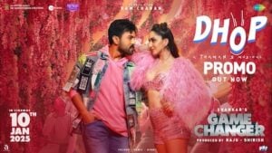 Dhop Lyrics Game Changer (Telugu) | Thaman S